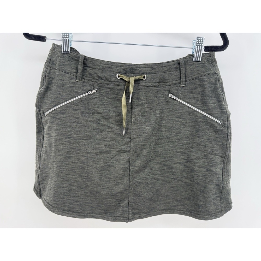 Kuhl Mova Zip Skort Lined Active‎ Skirt Women's S Green